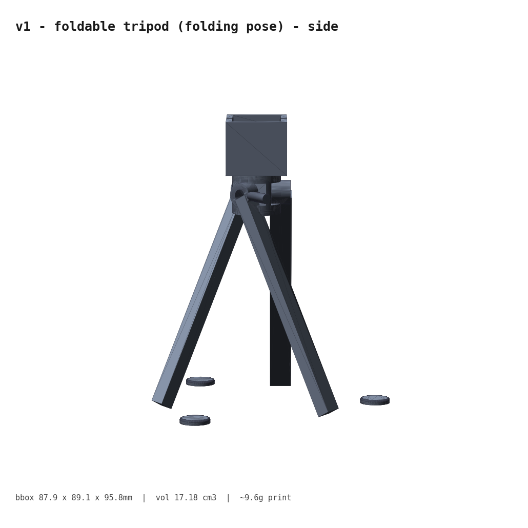 v1 folding side
